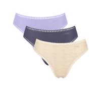 Culotte Ã©chancrÃ©e femme Sloggi Go Crush (x3) Violet XS