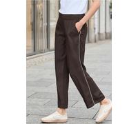 Culotte à jambes larges avec piping