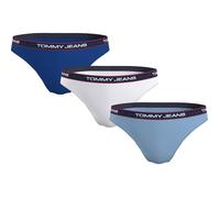 Culotte Bikini Tommy Hilfiger 3P 710 - Ultra Blue-Wh-Chambray Blue - Femme S