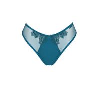 Culotte brÃ©silien Ã©chancrÃ© femme Lisca Peony Bleu 42