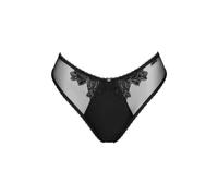 Culotte brÃ©silien Ã©chancrÃ© femme Lisca Peony Noir 40