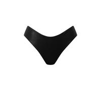 Culotte brÃ©silienne Ã©chancrÃ©e femme Lisca Shiny Secret Noir 44