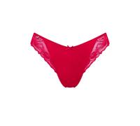 Culotte brÃ©silienne Ã©chancrÃ©e femme Lisca Sugarlace Rouge 38