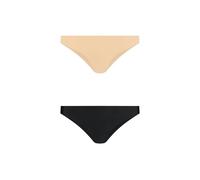 Culotte brÃ©silienne invisible femme Bye Bra (x2) Beige XL