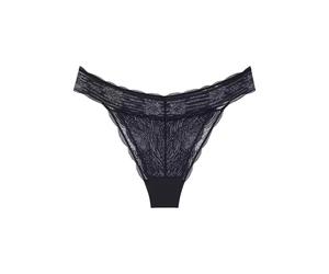 Culotte brÃ©silienne taille haute femme Triumph Lift Smart Noir S