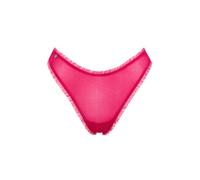 Culotte brésilien échancré femme Lisca Shiny Star Rose M