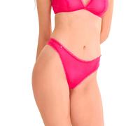 Culotte brésilien échancré femme Lisca Shiny Star Rose S