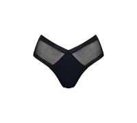Culotte brésilien échancré femme Lisca Sia Noir 40