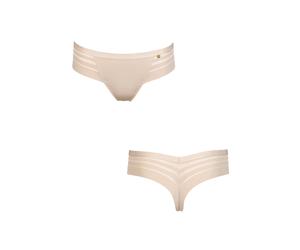 Culotte brésilien femme Lisca Alegra Beige 42