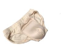 Culotte Control Gaff conçue pour les hommes Crossdressing Aide à couvrir et dissimuler les organes génitaux masculins Parfait aussi bien pour les Crossdresser, Drag Queens (M, Nude)