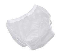 Culotte D’incontinence Adulte Imperméable Lavable en Tpu Unisexe | Protection Anti-fuite, , Usage Après Chirurgie Déplacement, Coloris Blanc