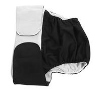 Culotte D’urinoir Étanche Réutilisable pour Adultes, Noir, Coton | Pul Imperméable, Jambes Élastiquées, Structure Anti-fuites, Usage Nocturne Après Chirurgie, Confort Doux