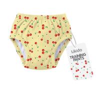 Culotte d'Apprentissage Bébé Lavable - KIKIDO - Culotte d'Apprentissage de la Propreté en Coton - Cerise, Taille M (18 mois-2 ans)