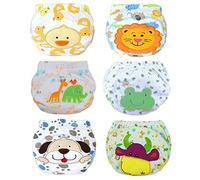 Culotte d'apprentissage Coton imperméables pour Bebe Fille Garcon Taille - Lot de 6, 12 Mois