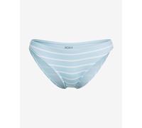 Culotte de bikini Roxy Into the Sun bleu ciel blanc femme - XS