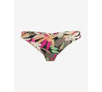 Culotte de bikini Roxy Printed Beach Classics vert orange rose femme - XS