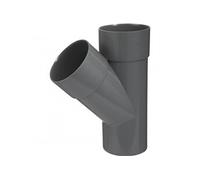Culotte de branchement 45° en pvc à coller, femelle / mâle, D100