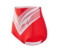 Culotte de compression fluide double couche pour le ventre femme taille haute sans soie bactéricide pantalon en plastique léger pour femme sous-vêtements de graisse, rouge, XL
