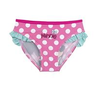 Culotte de Maillot de Bain Enfant Minnie Mouse - Rose - 6 Ans - Tissu à Séchage Rapide - Bas de Maillot à Volants Bleus - Produit Original Conçu en Espagne