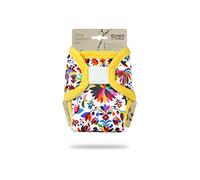 Culotte de Protection Petit Lulu | Couvre-couche | Naissance | Fermeture Auto-Agrippante | Réutilisable & Lavable | Étanche | Couches Lavables | Fabriqué en Europe (Folklore)
