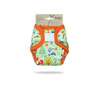 Culotte de Protection Petit Lulu | Couvre-couche | Naissance | Fermeture Auto-Agrippante | Réutilisable & Lavable | Étanche | Couches Lavables | Fabriqué en Europe (Forest Animals)