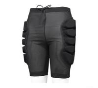 Culotte de Protection Skate Glace pour Mousse Épaisse 3cm Culotte | Tissu nylon spandex respirant, évacue sueur pour rapide, sèche pour vite, ceinture large confortable
