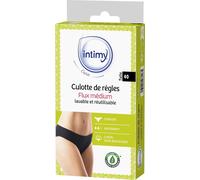 Culotte De Règles Taille 40-Flux Medium-Tissu En Contact Avec La Peau Composé À 95% De Coton Biologique-Confort Quotidien Et Liberté De Mouvement-Lavable Et.[W331]