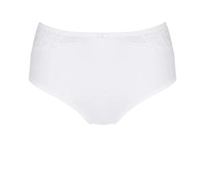 Culotte dentelé coton femme Triumph Modern Maxi Blanc 48