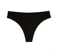 Culotte d'été douce et extensible en soie glacée sans couture pour femme Taille basse Taille S Noir Taille S