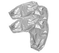 Culotte D'incontinence Adulte Lavable Imperméable 2 Pièces Pvc | -vêtements Réutilisables, pour Nuit et Longues Durées, Compatible Couches Tissu ou Jetables, Gris