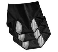 Culotte D'incontinence Urinaire, 3 Pcs Culotte D'incontinence Urinaire Lavable, avec Zone Absorbante Anti-Fuite, Sous-Vêtements Anti-fuites Protection À La Période