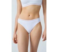 Culotte en coton biologique - Happily - 38 - Blanc - Femme - Etam