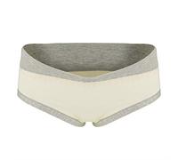 Culotte en coton de grossesse, sous-vêtements de maternité taille basse respirant doux slips d'allaitement réglables culottes en coton(Jaune-XL)