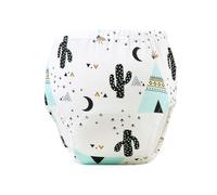 Culotte en coton respirant pour bébé - Short d'entraînement de dessin animé - Profitez du confort et du transport facile au pot - Pantalon respirant pour bébé