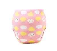 Culotte en coton respirant pour bébé - Short d'entraînement de dessin animé - Profitez du confort et du transport facile au pot - Pantalon respirant pour bébé
