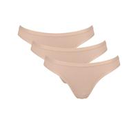 Sloggi Go Daily Cotton Mini 3p Slip, New Beige, XXL (Lot de 3) Femmes