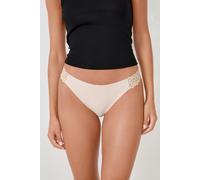 Culotte en microfibre et dentelle - Wish - S - Creme - Femme - Etam