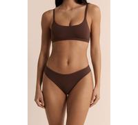 Culotte en microfibre - Pure Soft - L - Marron Brun - Femme - Etam