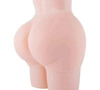 Culotte en Silicone Fesses Hanches Body Shaper Rembourré Fesses Lifter Hip Enhancer Culottes pour Travesti Transgenres Cosplay,Ivory White,L