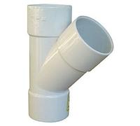 Culotte femelle 45° Diamètre 40mm Blanc