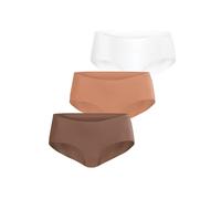 Culotte femme BjÃ¶rn Borg Invisible Hipster (x3) Multicolore XL