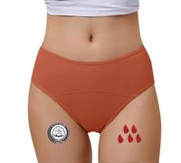 Culotte Femme Coton Culotte Menstruelle Culottes Shorties Et Strings Grande Taille Vetement Grossesse Anti Bactérienne Gaine Slip Protege Lavable Lot de Feel Natural Femmes Boxer Menstruel Extensible