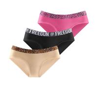 Culotte Femme Coton, Lot de 3, Rose 81 (L)