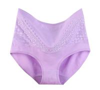 Culotte Femme Coton sans Couture Slip Grande Taille, Culotte Gainante Ventre Plat sous-VêTements Confortables Et Doux Respirant Multicolore ÉCologiques Et RéUtilisables À La Maison