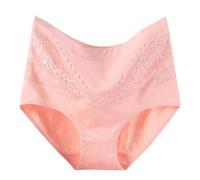 Culotte Femme Coton sans Couture Slip Grande Taille, Culotte Gainante Ventre Plat sous-VêTements Confortables Et Doux Respirant Multicolore ÉCologiques Et RéUtilisables À La Maison
