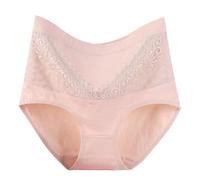 Culotte Femme Coton sans Couture Slip Grande Taille - Culotte Taille Haute sous-VêTements Confortables Et Doux Respirant Multicolore ÉCologiques Et RéUtilisables À La Maison