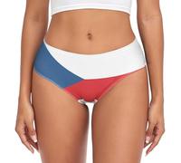 Culotte Femme Drapeau De La République Tchèque Bas De Bikini M