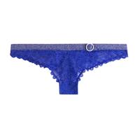 Pomm'poire Lingerie Camille Cerf Tanga SURVOLTEE - Bleu - 40 - Femme