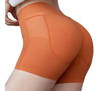 Culotte Femme Respirant Doux Slip Taille Haute Couverture Complète Décontracté Shorty Léger Elasticité Extensibles Ventre Plat Sous-Vêtements Pour Femme Anti-Humidité Soulève Naturellement Les Fesses