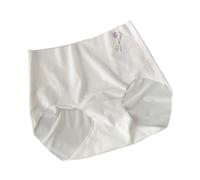 Culotte Femme sans Couture en Soie Glacée Unie À Entrejambe Coton Respirant, Mince Séchage Rapide Taille Mi-Haute, Yoga Brève, Confortable, Culotte